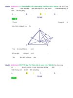 D02   khoảng cách từ một điểm đến một đường thẳng   muc do 2 