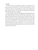 luận văn: vị trí và vai trò của Ủy ban kiểm sát thông qua những quy định pháp luật như hiện nay là hết sức cần thiết cần thiết, đáp ứng yêu cầu của thực tiễn