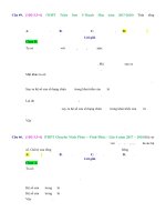 D03   chứng minh, tính giá trị của biểu thức đại số tổ hợp có sử dụng nhị thức newton   muc do 4 