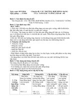 Giáo án dạy học theo chủ đề Toán 8