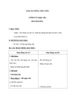 Giáo án Tiếng Việt 2 tuần 29 bài: Chính tả  Nghe  viết: Hoa phượng. Phân biệt SX, ININH