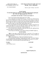 td 54 qđ ĐHTT kèm theo qđ 2010 2015