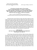 XÂY DỰNG TỔ CHỨC ĐOÀN VỮNG MẠNH, TĂNG CƯỜNG BỒI DƯỠNG LÝ TƯỞNG CÁCH MẠNG, GIÁO DỤC ĐẠO ĐỨC, LỐI SỐNG, CỔ VŨ THANH NIÊN THI ĐUA HỌC TẬP, RÈN LUYỆN, LAO ĐỘNG SÁNG TẠO