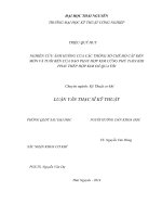 Nghiên cứu ảnh hưởng của các thông số chế độ cắt đến mòn và tuổi bền của dao phay hợp kim cứng phủ tialn khi phay thép hợp kim đã qua tôi 