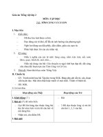 Giáo án Tiếng Việt 2 tuần 26 bài: Tập đọc  Tôm Càng và Cá Con