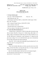 skkn một số biện pháp nâng cao công tác chủ nhiệm lớp 1 