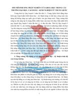 ĐỔI MỚI PHƯƠNG PHÁP NGHIÊN CỨU KHOA HỌC TRONG CÁC TRƯỜNG ĐẠI HỌC, CAO ĐẲNG - KINH NGHIỆM TỪ TRUNG QUỐC