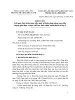 skkn một số biện pháp nâng cao chất lượng giáo dục và hạn chế học sinh chưa hoàn thành ở lớp 5