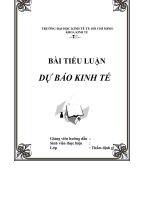 Nghiên cứu các yếu tố ảnh hưởng đến sự hài lòng của sinh viên UEH đối với các thương hiệu cà phê tại TP hồ chí minh