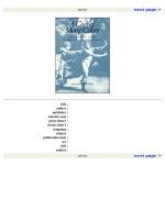 A coat of many colors osip mandelstam and his mythologies of self presentation 