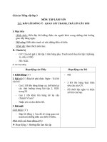 Giáo án Tiếng Việt 2 tuần 25 bài: Tập làm văn  Đáp lời đồng ý. Quan sát tranh, trả lời câu hỏi
