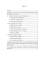 Quản trị rủi ro tín dụng tại Ngân hàng Thương mại trách nhiệm hữu hạn Một thành viên Đại Dương Chi nhánh Quảng Ninh (Luận văn thạc sĩ)