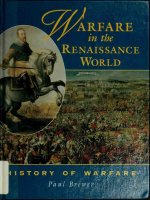 Warfare in the renaissance world (history of warfare) 