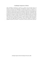 The cambridge companion to homer 