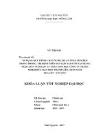 Áp dụng quy trình chăn nuôi lợn an toàn sinh học trong phòng, trị bệnh trên đàn lợn nái sinh sản nuôi tại trang trại chăn nuôi lợn an toàn sinh học công ty TNHH MTV chăn nuôi hòa yên   yên bái 