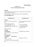 Giáo án Tiếng Việt 2 tuần 26 bài: Luyện từ và câu  Mở rộng vốn từ: Từ ngữ về sông biển, dấu phẩy