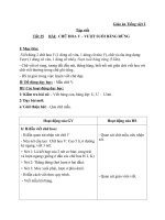 Giáo án Tiếng Việt 2 tuần 25 bài: Tập viết  Chữ hoa V