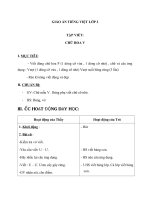 Giáo án Tiếng Việt 2 tuần 25 bài: Tập viết  Chữ hoa V