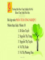 Sự ảnh hưởng của các nguyên tố c, s, p, mn, si tới tính chất cơ lí của gang thép  và phương pháp xác định hàm lượng c  s trong gang thép  