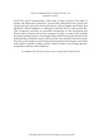 The cambridge companion to greek lyric 