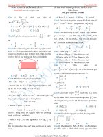 Đề thi thử thpt quốc gia môn toán trường chuyên Trần Phú lần 1 năm 2017