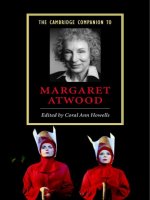 The cambridge companion to margaret atwood 