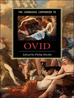 The cambridge companion to ovid 