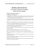 Hướng dẫn sử dụng máy kinh vĩ điện tử DT 020510 