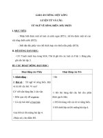 Giáo án Tiếng Việt 2 tuần 26 bài: Luyện từ và câu  Mở rộng vốn từ: Từ ngữ về sông biển, dấu phẩy