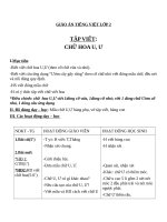 Giáo án Tiếng Việt 2 tuần 24 bài: Tập viết  Chữ hoa U, Ư