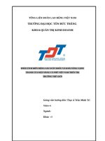 phân tích biến động giá xuất khẩu và khả năng cạnh tranh của mặt hàng cà phê việt nam trên thị trường thế giới 