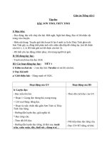 Giáo án Tiếng Việt 2 tuần 25 bài: Tập đọc  Sơn Tinh, Thủy Tinh