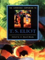 The cambridge companion to t  s  eliot 