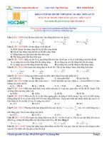KHÓA LUYỆN ĐỀ THI THỬ THPT QUỐC GIA 2018 - MÔN VẬT LÝ ĐỀ SỐ 05: ĐỀ THI THỬ THPT QUỐC GIA 2018 – MÔN VẬT LÝ
