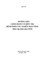 HƯỚNG DẪN CHẨN ĐOÁN VÀ ĐIỀU TRỊ BỆNH PHỔI TẮC NGHẼN MẠN TÍNH