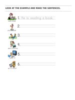 Ôn tập Tiếng Anh lớp 3 _ Unit 18