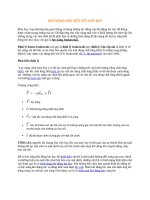 KHÍ ĐỘNG học đối với máy BAY 