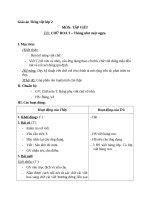 Giáo án Tiếng Việt 2 tuần 23 bài: Tập viết  Chữ hoa T