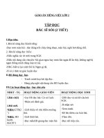 Giáo án Tiếng Việt 2 tuần 23 bài: Tập đọc  Bác sĩ Sói