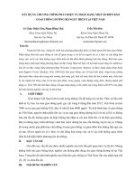 XÂY DỰNG CHƯƠNG TRÌNH PHÁT HIỆN VÀ NHẬN DẠNG MỘT SỐ BIỂN BÁO GIAO THÔNG ĐƢỜNG BỘ NGUY HIỂM TẠI VIỆT NAM