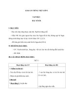 Giáo án Tiếng Việt 2 tuần 23 bài: Tập đọc  Bác sĩ Sói