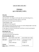 Giáo án Tiếng Việt 2 tuần 24 bài: Tập đọc  Quả tim khỉ