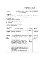 giao an tiếng anh 4 kì 2