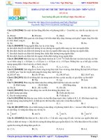 KHÓA LUYỆN ĐỀ THI THỬ THPT QUỐC GIA 2019 - MÔN VẬT LÝ ĐỀ SỐ 08