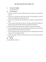 ÔN THI THANH TOÁN QUỐC tế 