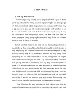 Luận văn đánh giá năng lực cạnh tranh của vinamilk trong điều kiện hội nhập kinh tế quốc tế