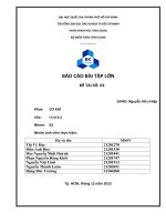 Báo cáo giải tích 2 