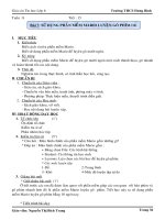 GIÁO ÁN TIN HỌC LỚP 6-TIẾT 15 (TUẦN 4)