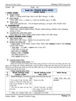 GIÁO ÁN TIN HỌC LỚP 6-TIẾT 57 (TUẦN 28).