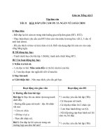Giáo án Tiếng Việt 2 tuần 21 bài: Tập làm văn  Đáp lời cảm ơn, tả ngắn về loài chim